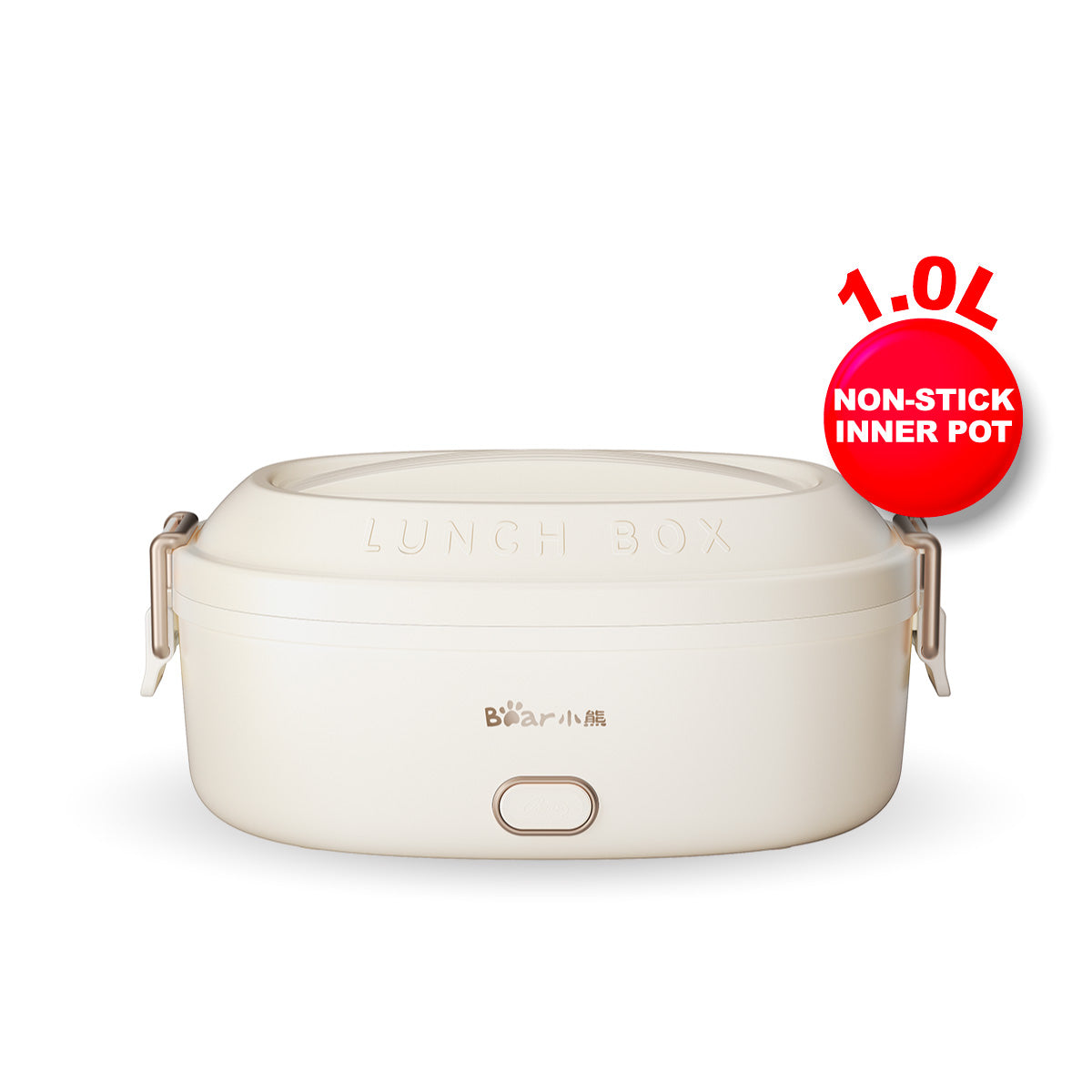 Bear 1.0L Lunch box Electric Lunch Box with Detachable Non-stick inner pot / Mini Rice Cooker (DFH-D10Y1)