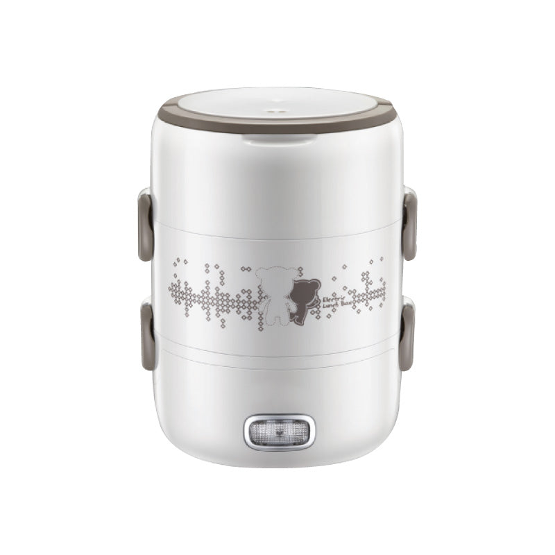 Bear Lunch box, Mini Rice Cooker, 4 in1 Heating 2.0L Electric Multi Pot (DFH-S2358)