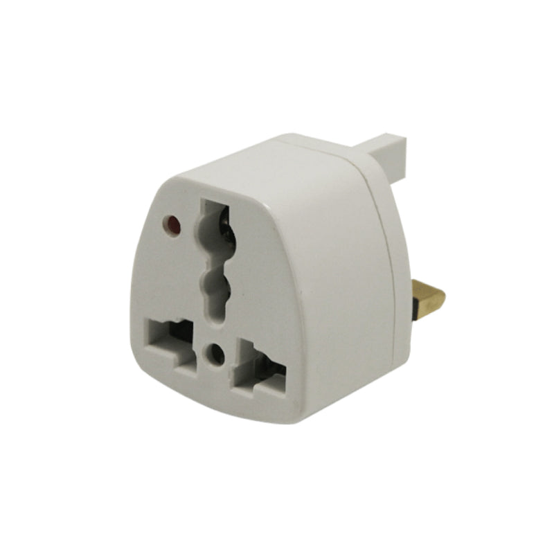 Multi Adapter with 3-Pin Plug – Multi Sockets, Travel Adapter, Neon LED, HL7