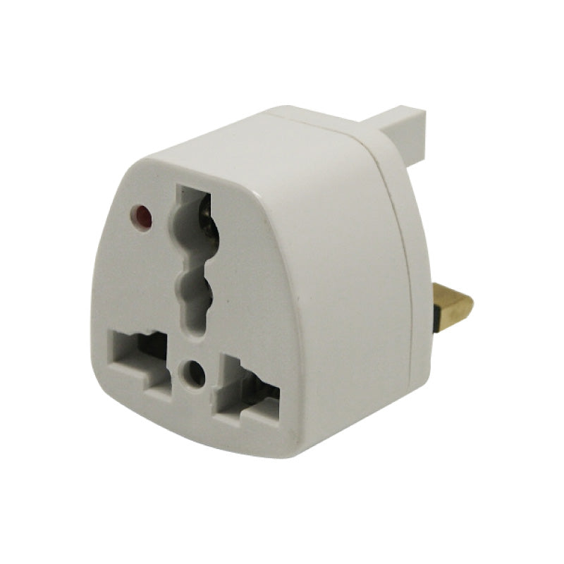 Multi Adapter with 3-Pin Plug – Multi Sockets, Travel Adapter, Neon LED, HL7