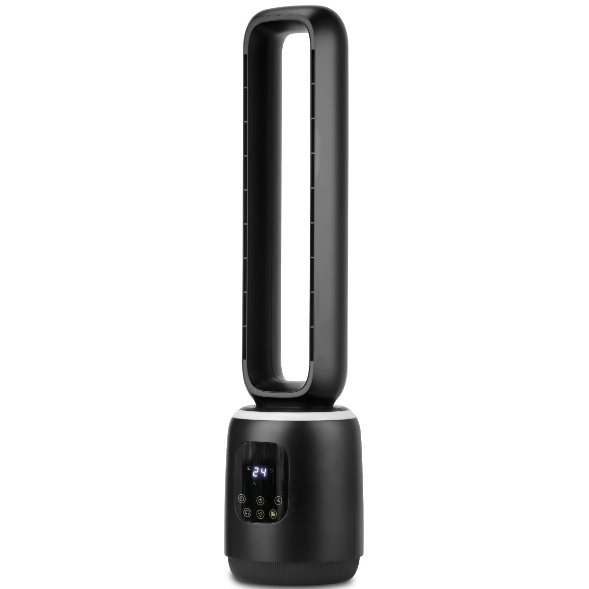 iFan DC Bladeless Fan, Standing Fan, DC Motor Tower Fan with 24 Speed, Oscillation, LED Lighting & Remote Control (IF7463)