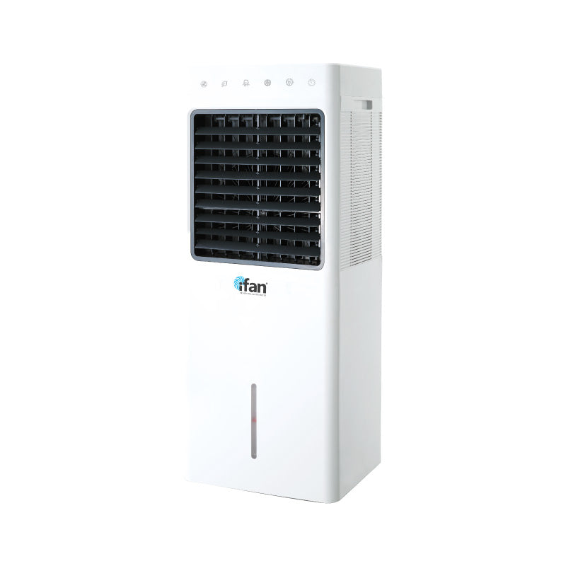 iFan Evaporative Air Cooler – Remote Control, Oscillation, Dust Filter, Ionizer, Mosquito Repellent, 9.3L Water Tank, 3-Speed, white, IF7850