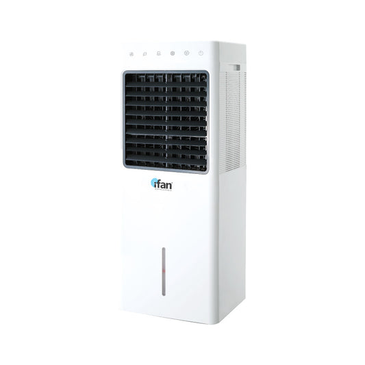iFan Evaporative Air Cooler – Remote Control, Oscillation, Dust Filter, Ionizer, Mosquito Repellent, 9.3L Water Tank, 3-Speed, white, IF7850