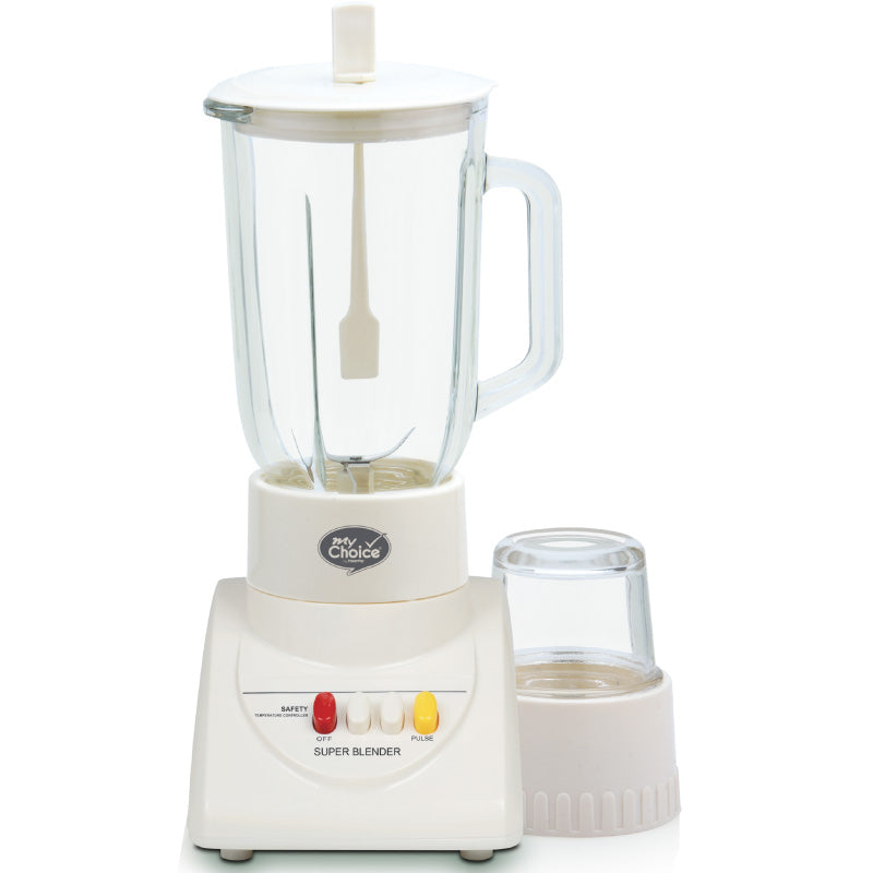 My Choice Glass Jug Blender with Dry Food Mill (MC168)