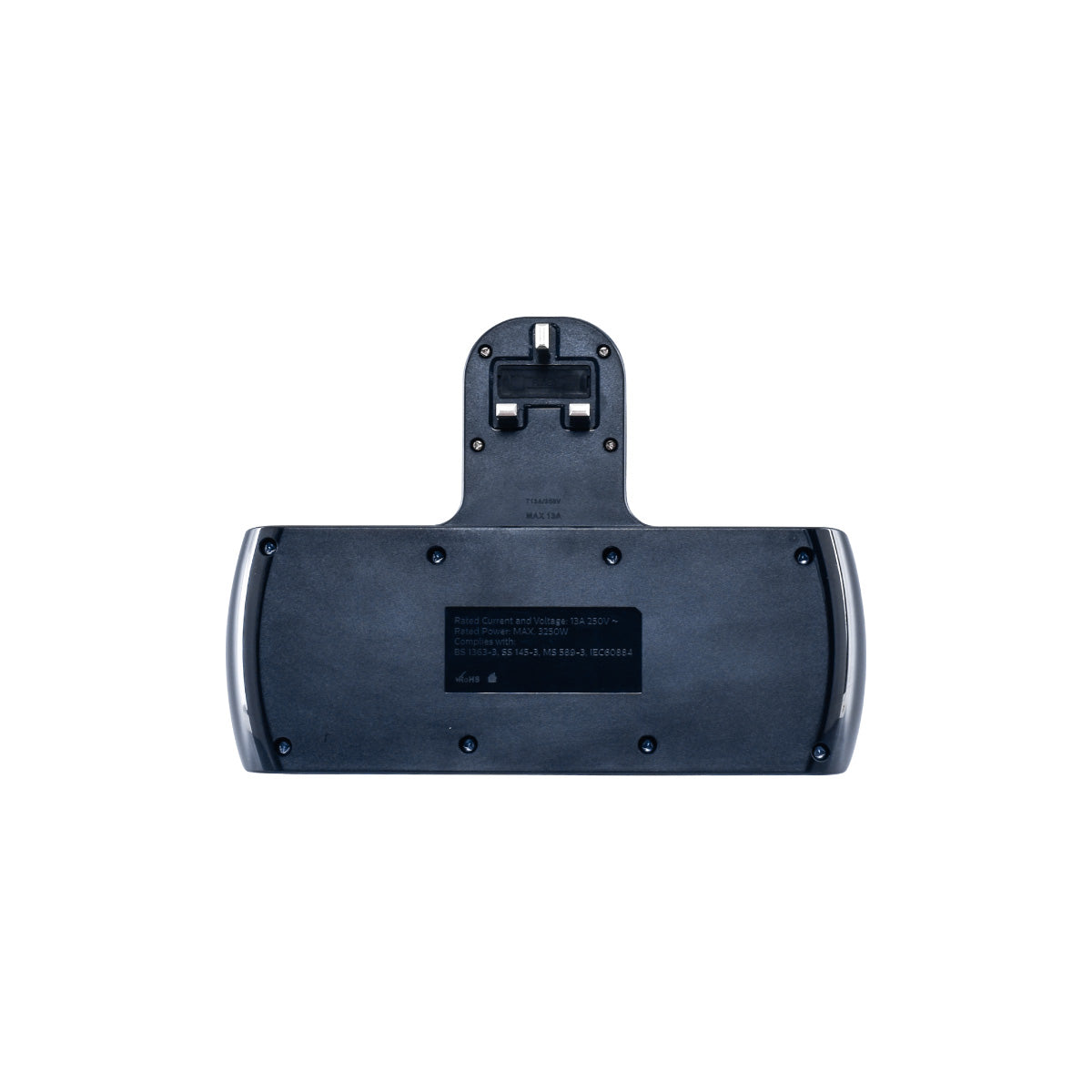 Multi Plug Extension Adapter with 3 Way adapter, 3 way Socket Adaptor (PP273BK)