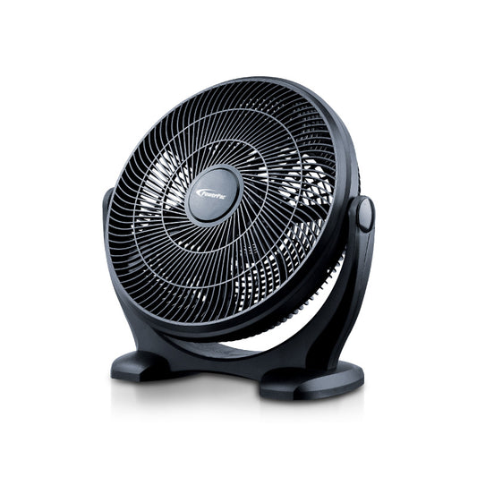14" Air Circulator Fan – High Velocity, Powerful Airflow, Adjustable Tilt, Thermal Fuse Protection, 3-Speed, black, PPP2814