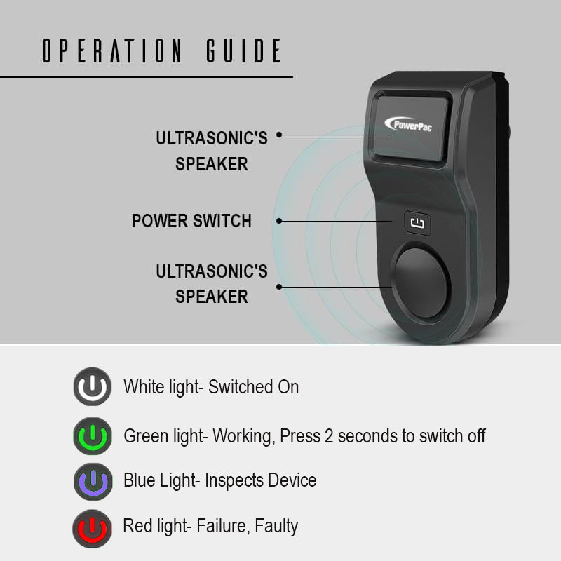 Ultrasonic insect Repellent Mosquito Killer (PP303)