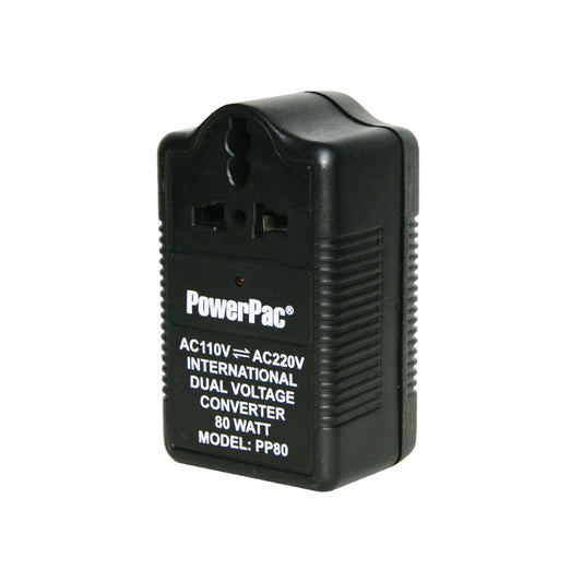60W Step Up & Down Voltage Converter, Transformer, Travel Adapter, 110V / 220V (PP60)