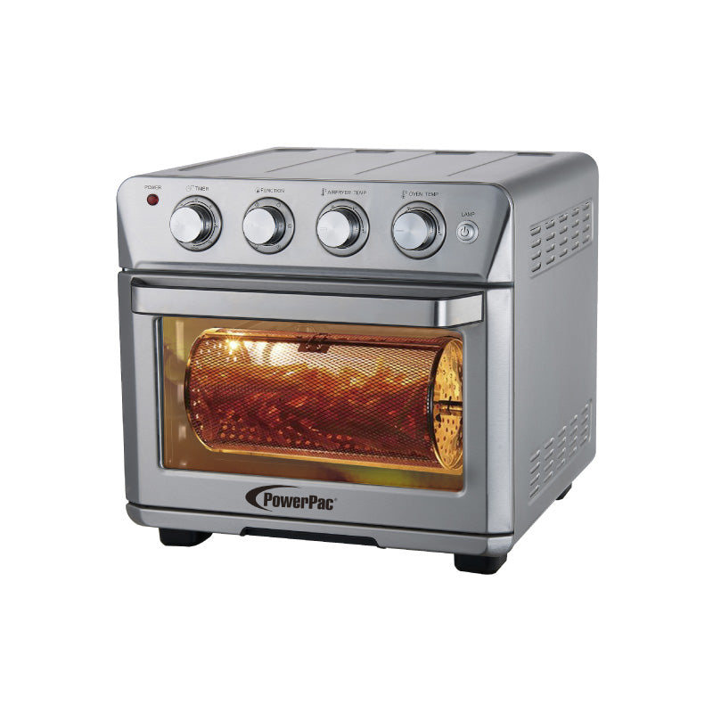 25L Air Fryer Oven With Rotisseries, Air Fryer Basket &amp; Bin (PPAF535)