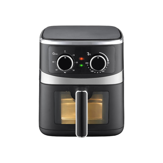 PowerPac Air Fryer 5.0L, Hot Air Flow, Heating Indicator Lights | Monitoring (PPAF656A)
