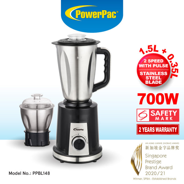 High Power Blender and Grinder (PPBL377) - PowerPacSG