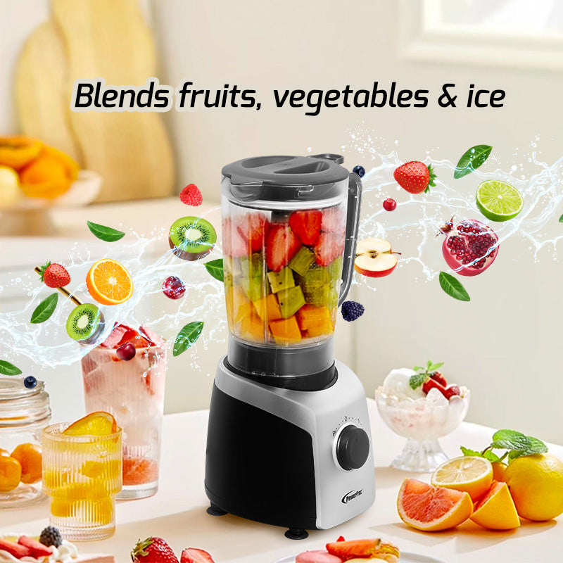 Professional High Power Blender, Bubble Tea Blender with 6 Stainless Steel Blades (PPBL600)