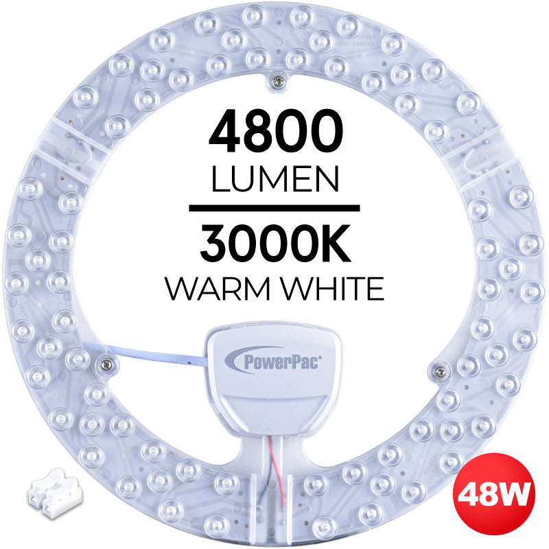 LED Ceiling light Ceiling Lamp, Round Light 47 Watts Warm white (PPC470WW)