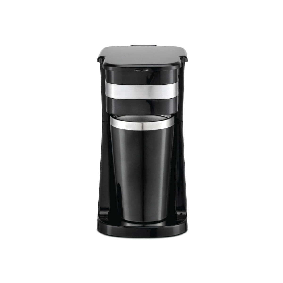 Coffee Machine with Mug 420 ml & Aroma Lid Coffee Machine with mesh filter & filter basket (PPCM361)