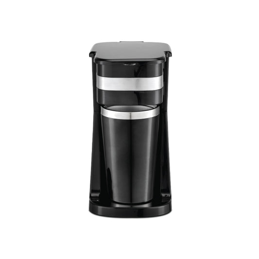 Coffee Machine with Mug 420 ml & Aroma Lid Coffee Machine with mesh filter & filter basket (PPCM361)