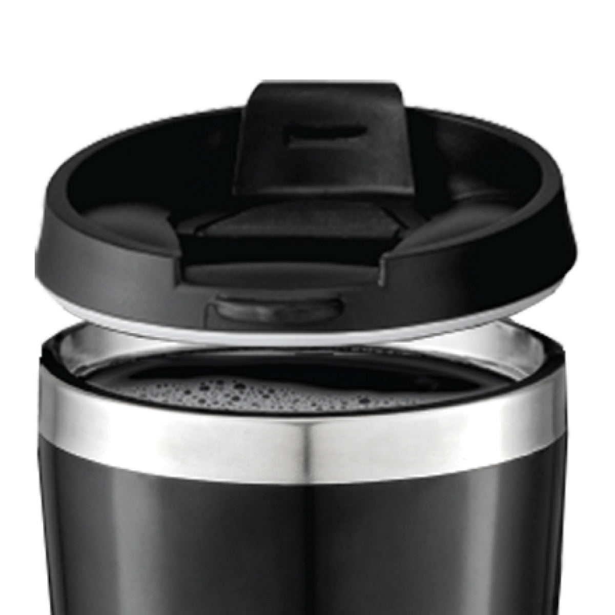 Coffee Machine with Mug 420 ml & Aroma Lid Coffee Machine with mesh filter & filter basket (PPCM361)