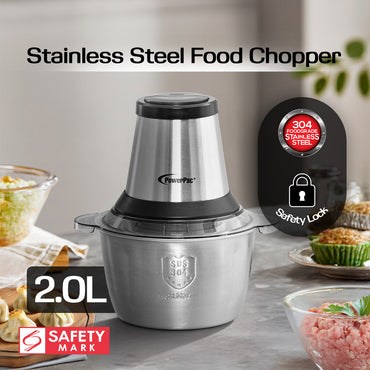 Food Chopper 2.0L with Safety Lock Switch (PPCP713)