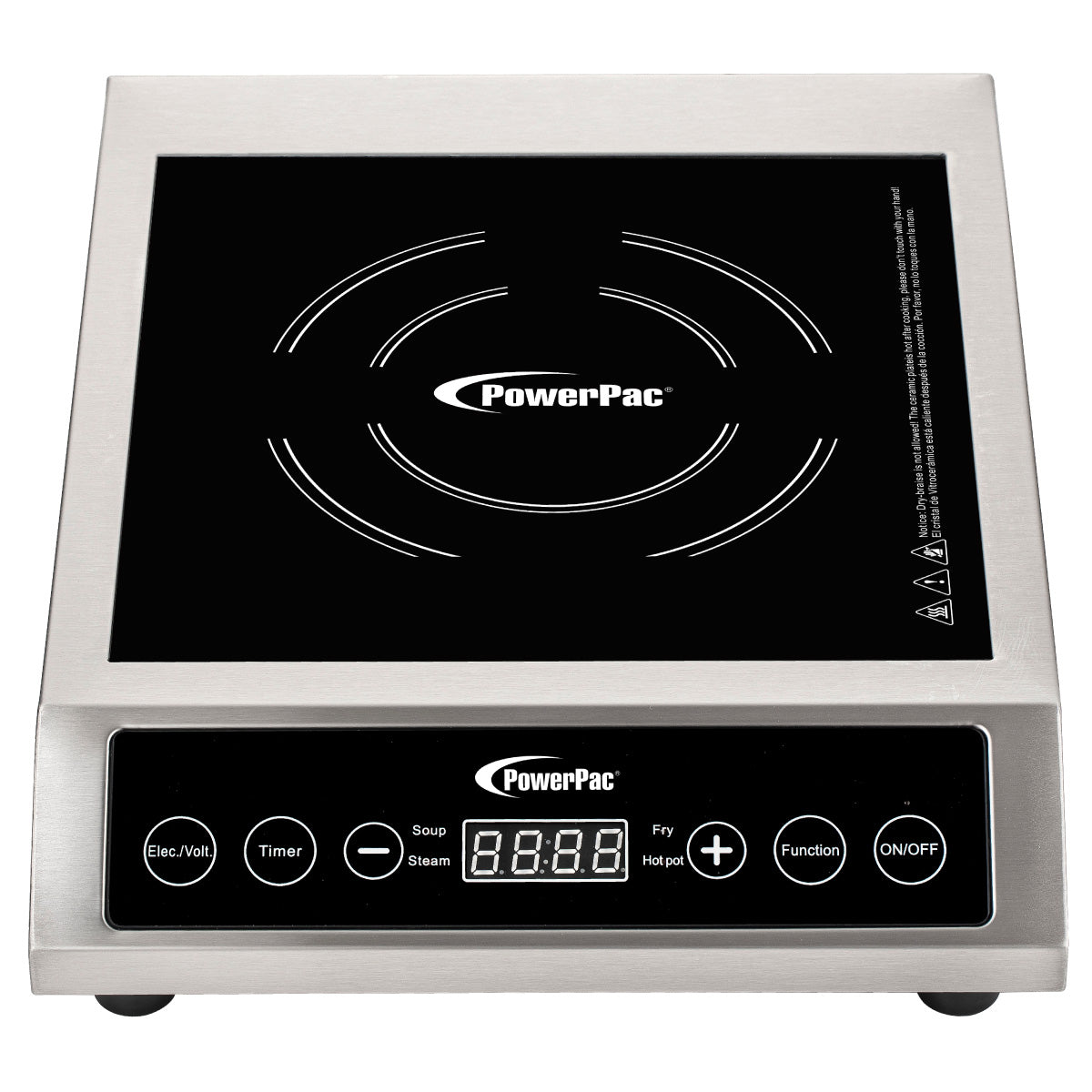 Induction Cooker (Commercial), High Power Induction Cooker, Fast Heat Induction Cooker 3600W (PPIC889)