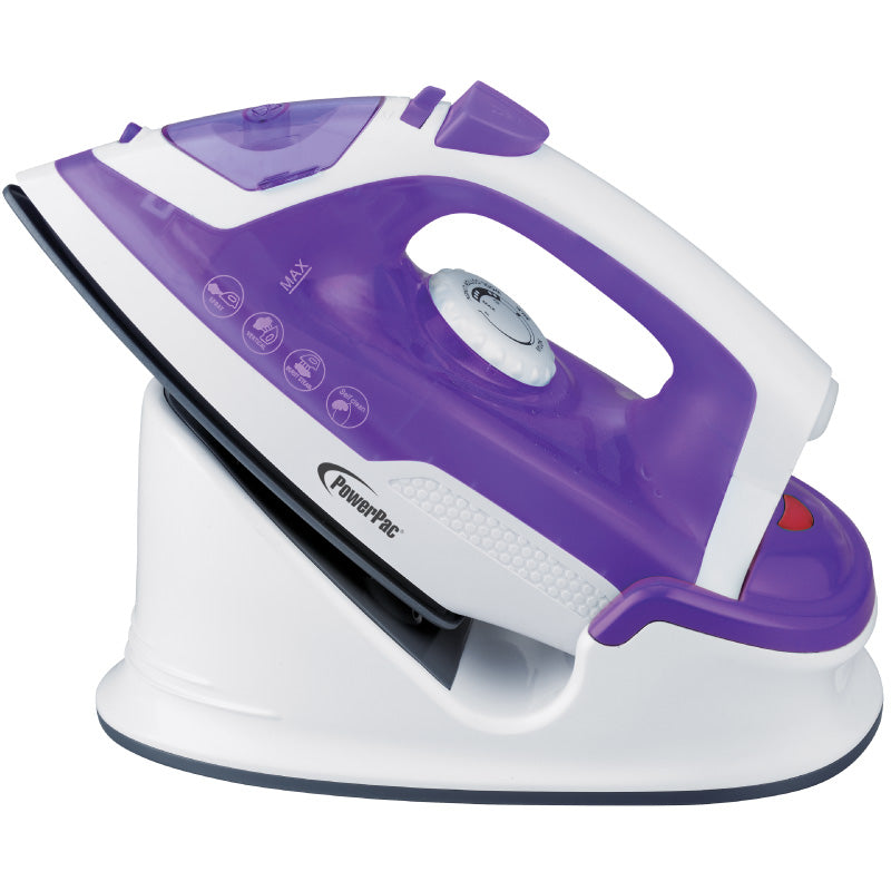 Cordless Iron with Steam &amp; Spray, Steam Iron (PPIN1014)