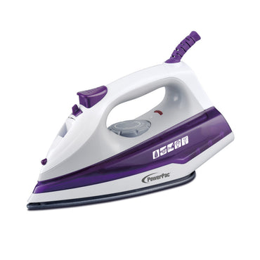 PowerPac Steam Iron with Spray , Non Stick Iron (PPIN1107)