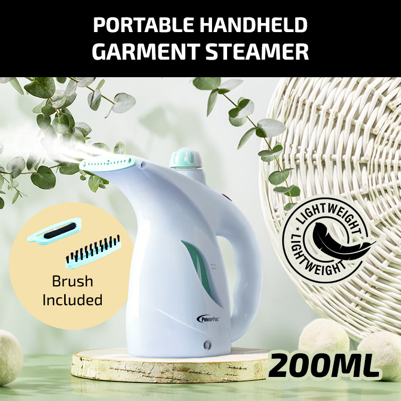 Portable handheld garment steamer (PPIN627)