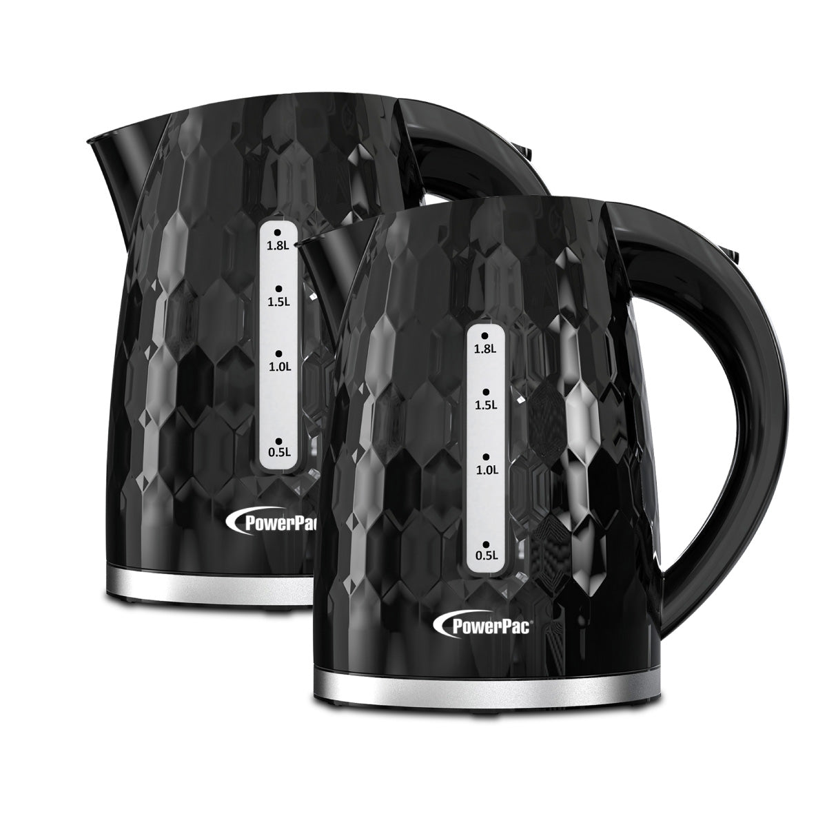 PowerPac Electric Kettle Jug, Cordless Kettle 1.8L (PPJ2010)