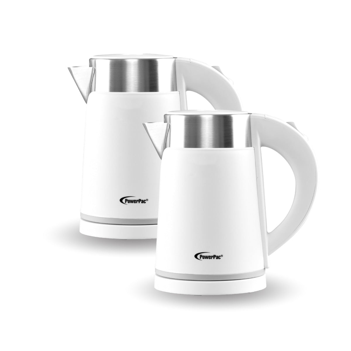PowerPac Cordless Kettle Jug Kettle 0.6L (PPJ2016WH)