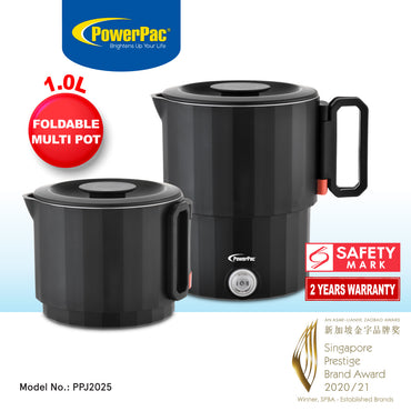 Travel Jug, Universal Kettle Jug, Travel Jug, Stainless Steel Multi Cooker, Foldable Jug, Kettle Jug (PPJ2025)
