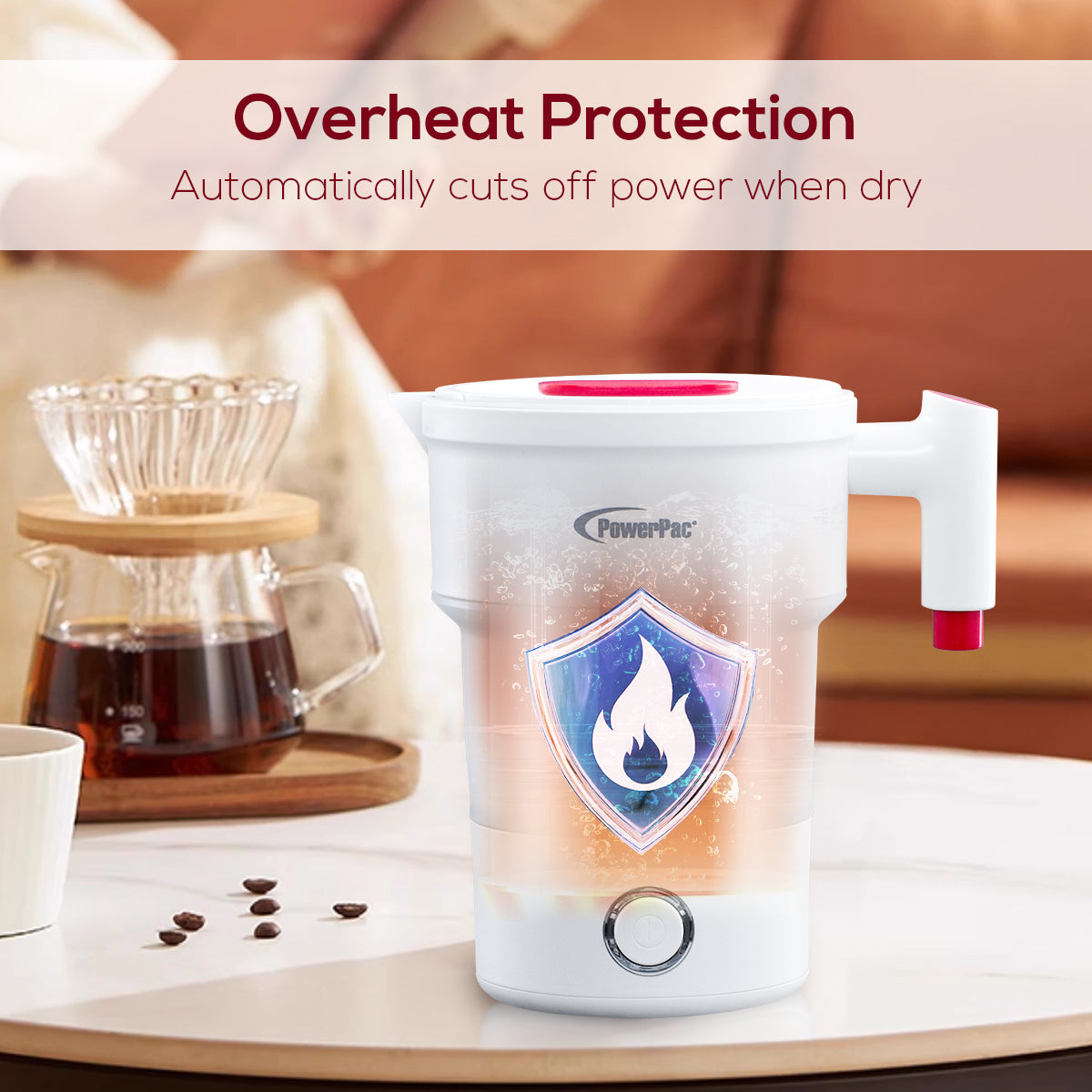 Travel Jug, Universal Kettle Jug, Travel Jug, Foldable Jug, Kettle Jug (PPJ2026)