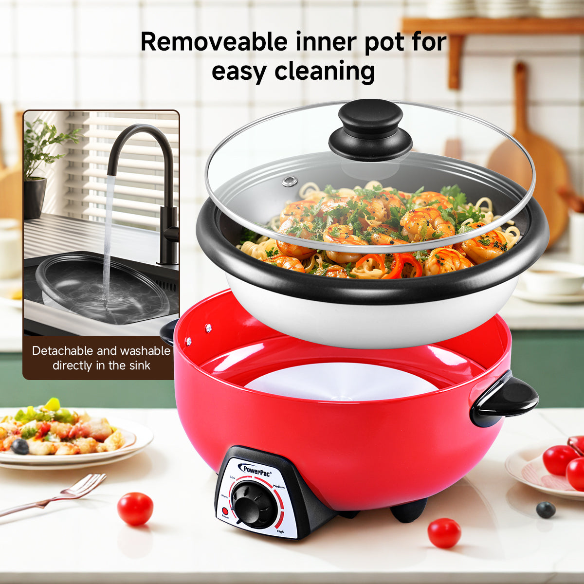 Steamboat & Multi Cooker 3.5L (PPMC282)