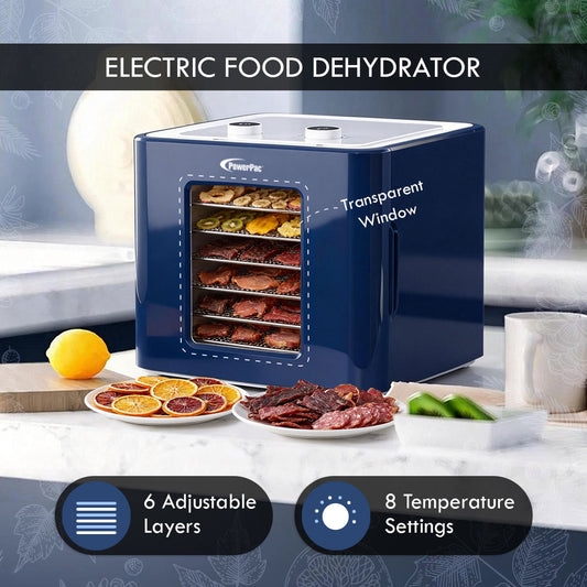 Food Dehydrator, Electric Food Dryer Machine for Home Commercial Multi Tier (PPT512)