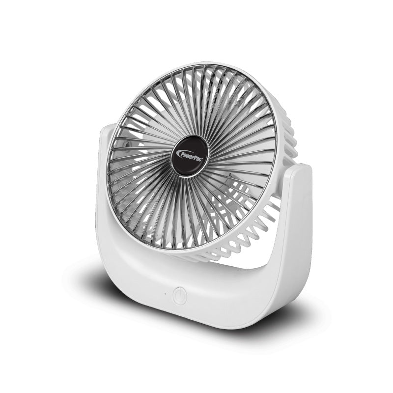 USB Fan, Desk Fan, Portable Fan, Rechargeable Fan with 3 speed setting (PPUF225)