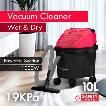 Wet & Dry Vacuum Cleaner, Bagless Vacuum Cleaner, Powerful Vacuum Cleaner 19KPa Suction (PPV1255)