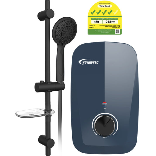 Instant Water Heater with Shower Set, Shower Heater 2.0L/Min, 3300W (PPW727)