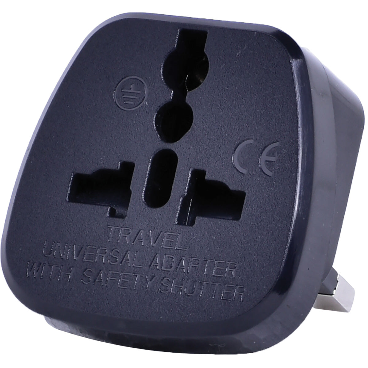 Multi Adapter with 3-Pin Plug – Multi Sockets, Travel Adapter, PT13BK