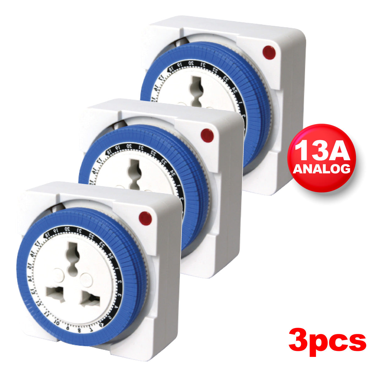 Mechanical 24hrs Timer plug in (TH124)