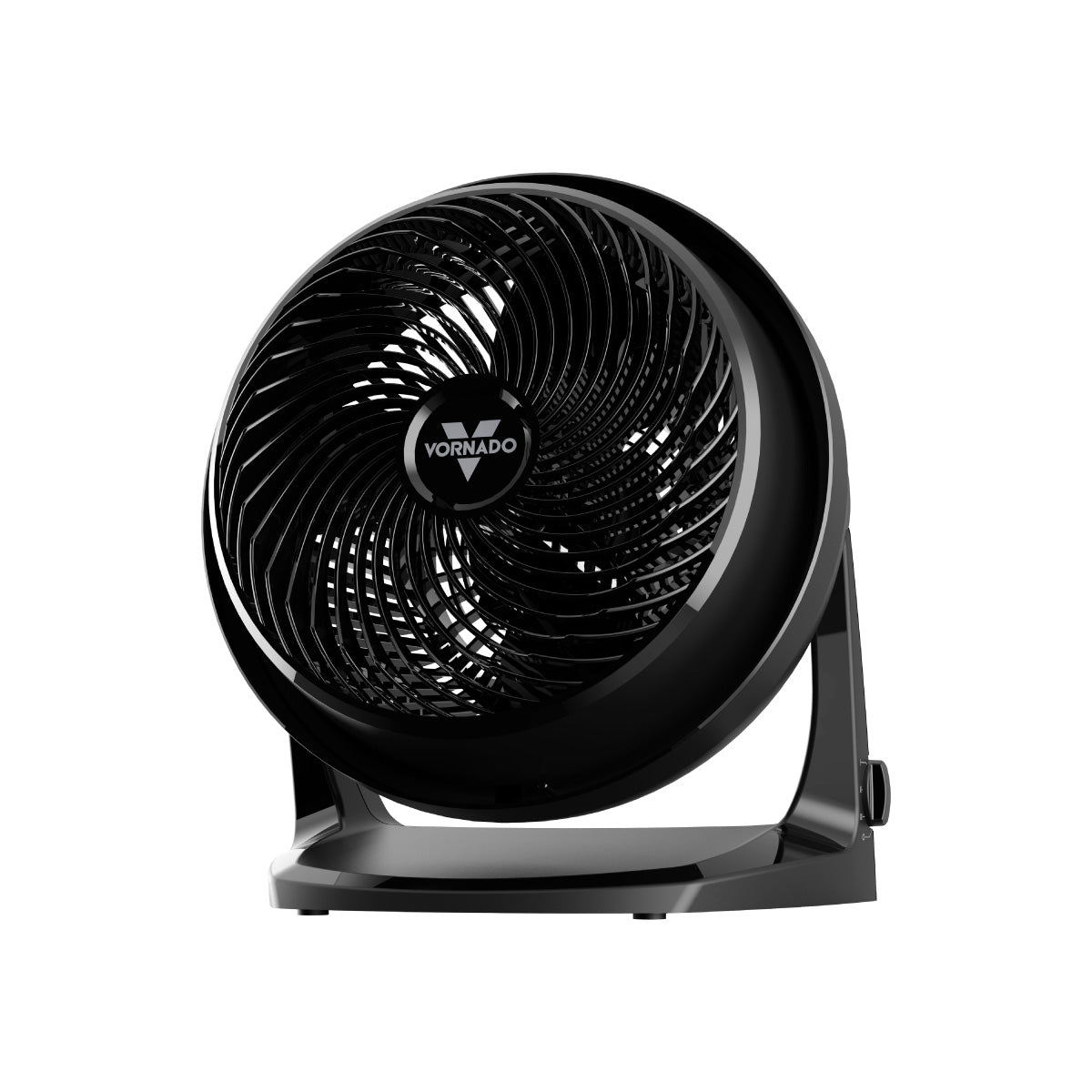 Vornado Whole Room Air Circulator – Powerful Vortex Action, 75-ft wind, Adjustable Tilt, Desk/Floor Fan, 3-Speed, black, 62-AN