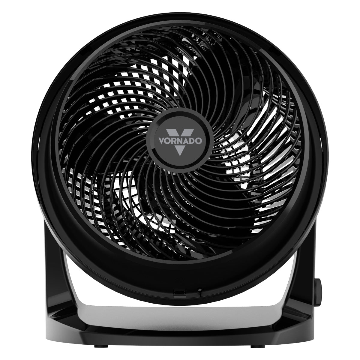 Vornado Whole Room Air Circulator – Powerful Vortex Action, 75-ft wind, Adjustable Tilt, Desk/Floor Fan, 3-Speed, black, 62-AN