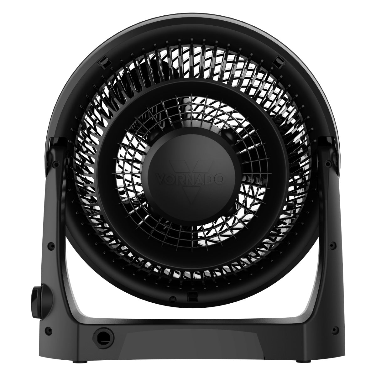 Vornado Whole Room Air Circulator – Powerful Vortex Action, 75-ft wind, Adjustable Tilt, Desk/Floor Fan, 3-Speed, black, 62-AN