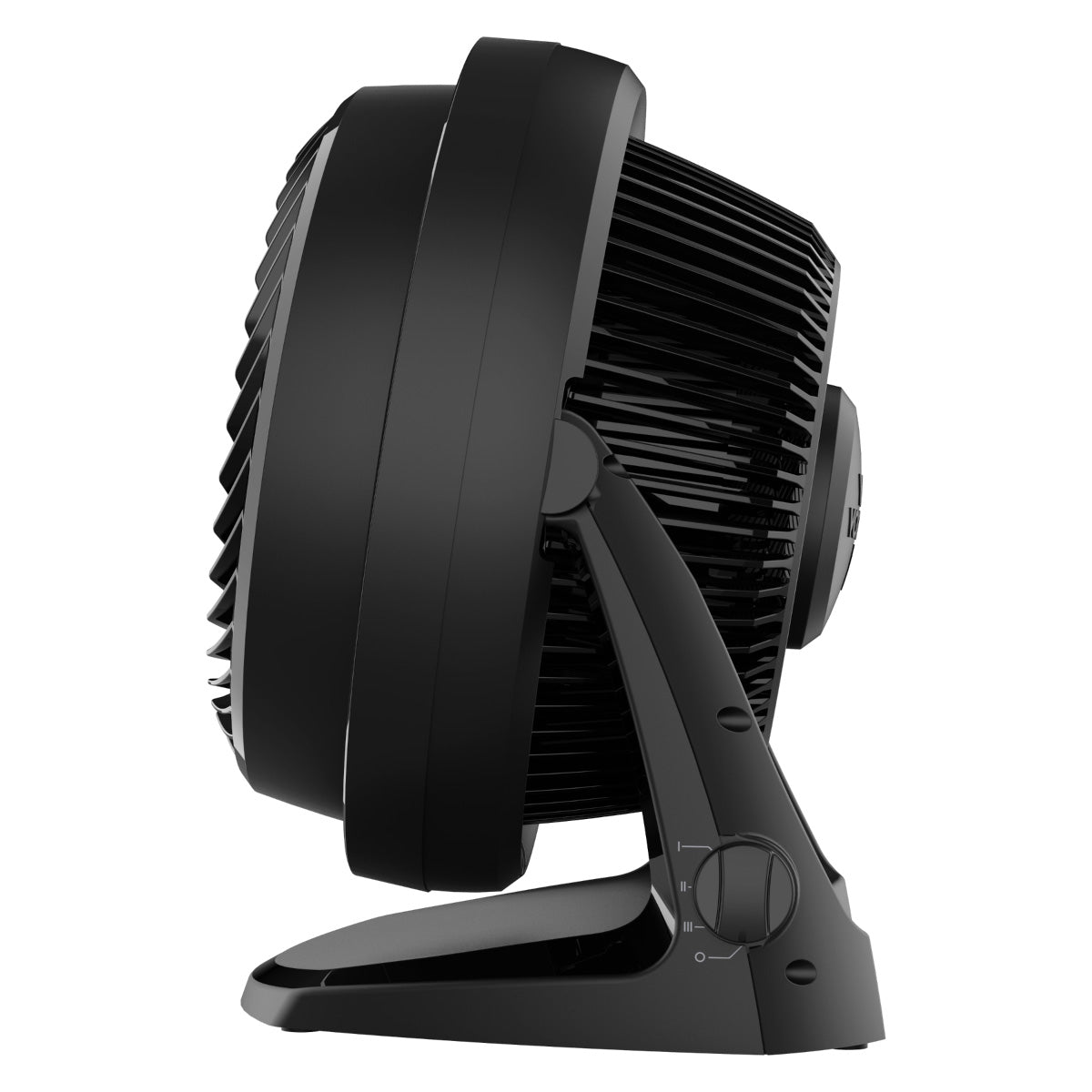 Vornado Whole Room Air Circulator – Powerful Vortex Action, 75-ft wind, Adjustable Tilt, Desk/Floor Fan, 3-Speed, black, 62-AN