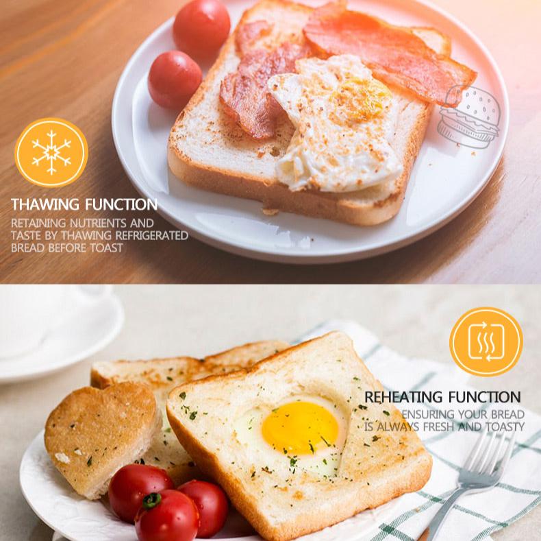 Bear 2 Slice Pop-up Bread Toaster (DSL-A02W1) - PowerPacSG