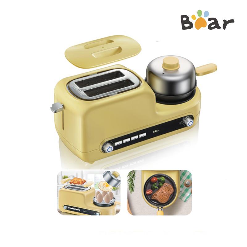 Bear 5in1 Toaster Breakfast Set w non-stick frying Pan (DSL-A02Z1) - PowerPacSG