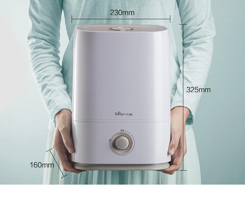 Bear 2 in 1 Humidifier & Water Air Purifier 5L Large Capacity Desktop Dual Purification Aroma Diffuser (JSQ-C50Q1) - PowerPacSG