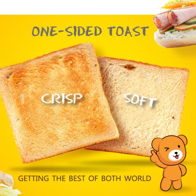 Bear 5in1 Toaster Breakfast Set w non-stick frying Pan (DSL-A02Z1) - PowerPacSG