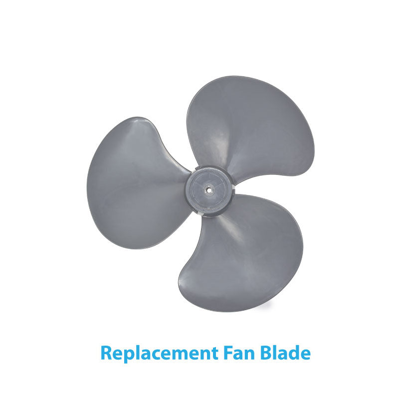 Replacement Fan Blade 34cm Fan Blade PP 16" Desk Fan, Stand Fan (FBG1) - PowerPacSG