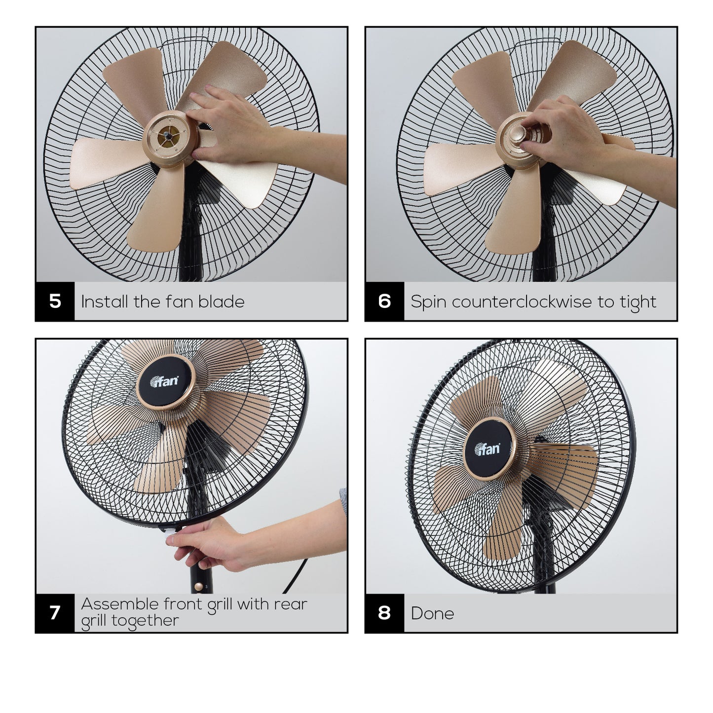 iFan Stand Fan 16" with Air Circulator (IF401) - PowerPacSG