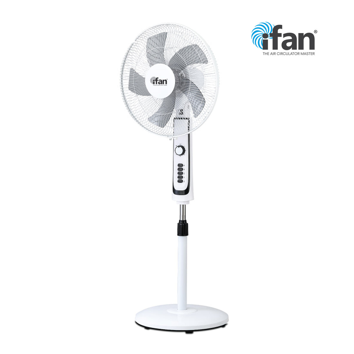 iFan Stand Fan 16&quot; with Air Circulator (IF505) - PowerPacSG