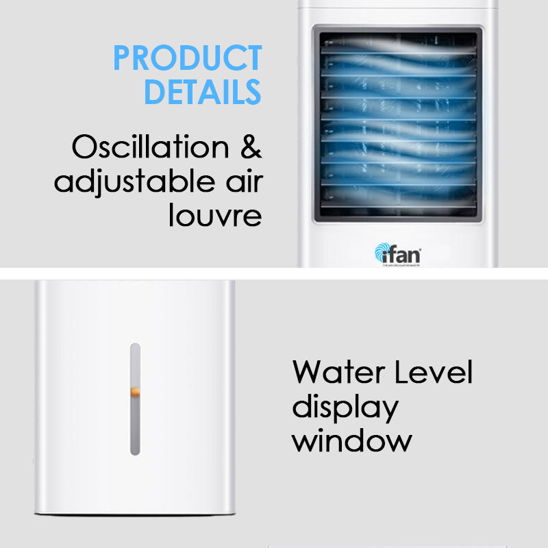 iFan Air Cooler Evaporative with 11 Litres Water Tank (IF7880) - PowerPacSG