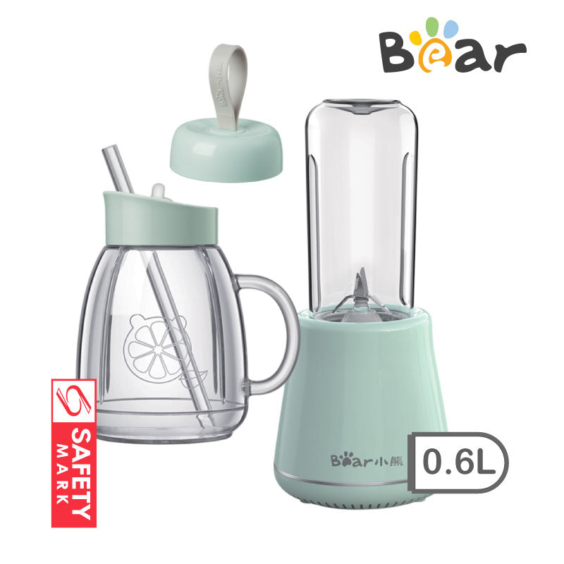 Bear Blender Personal Juice Blender, Manson Jug Blender 200W (LLJ-D04A1)