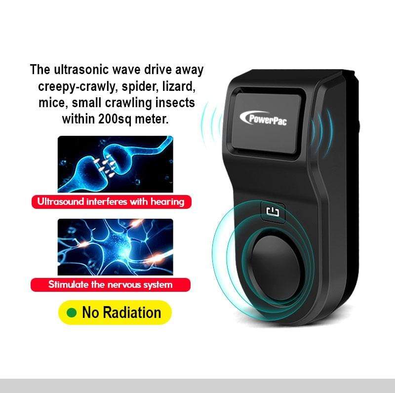 Ultrasonic insect Repellent Mosquito Killer  (PP303) - PowerPacSG